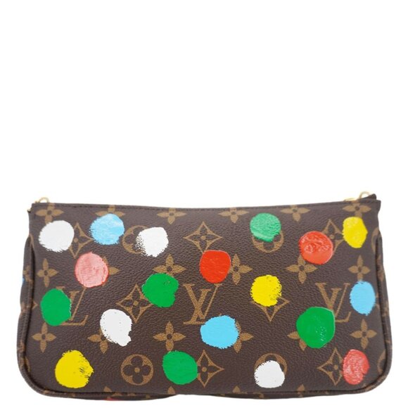 Louis Vuitton  LV×YK Multi Pochette Accessories Monogram Dot Canvas Shoulder Bag - Picture 5 of 16